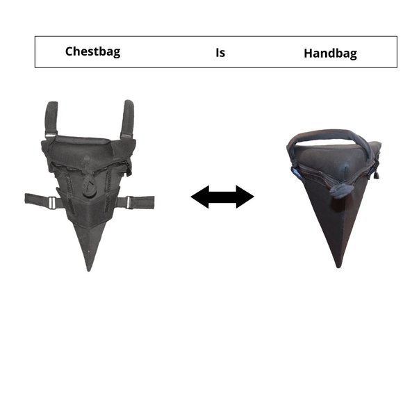 Adjustable Chestbag with Velcro Fastener - Picture 2 of 7